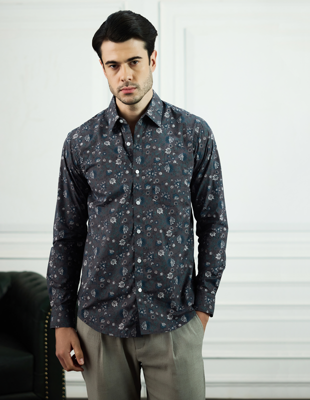 Floral Printed Alcamy Shirt